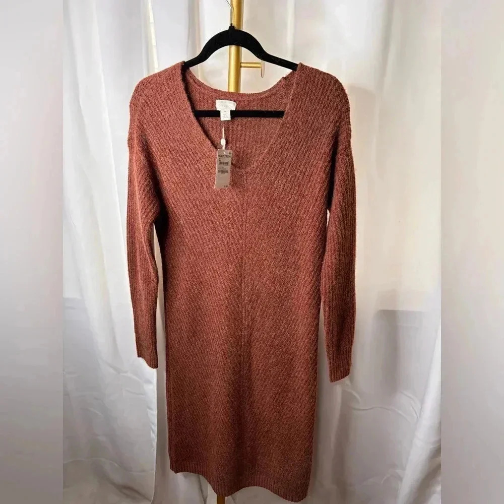 Nordstrom size extra small Caslon rest Sequoia sweater dress new with tags